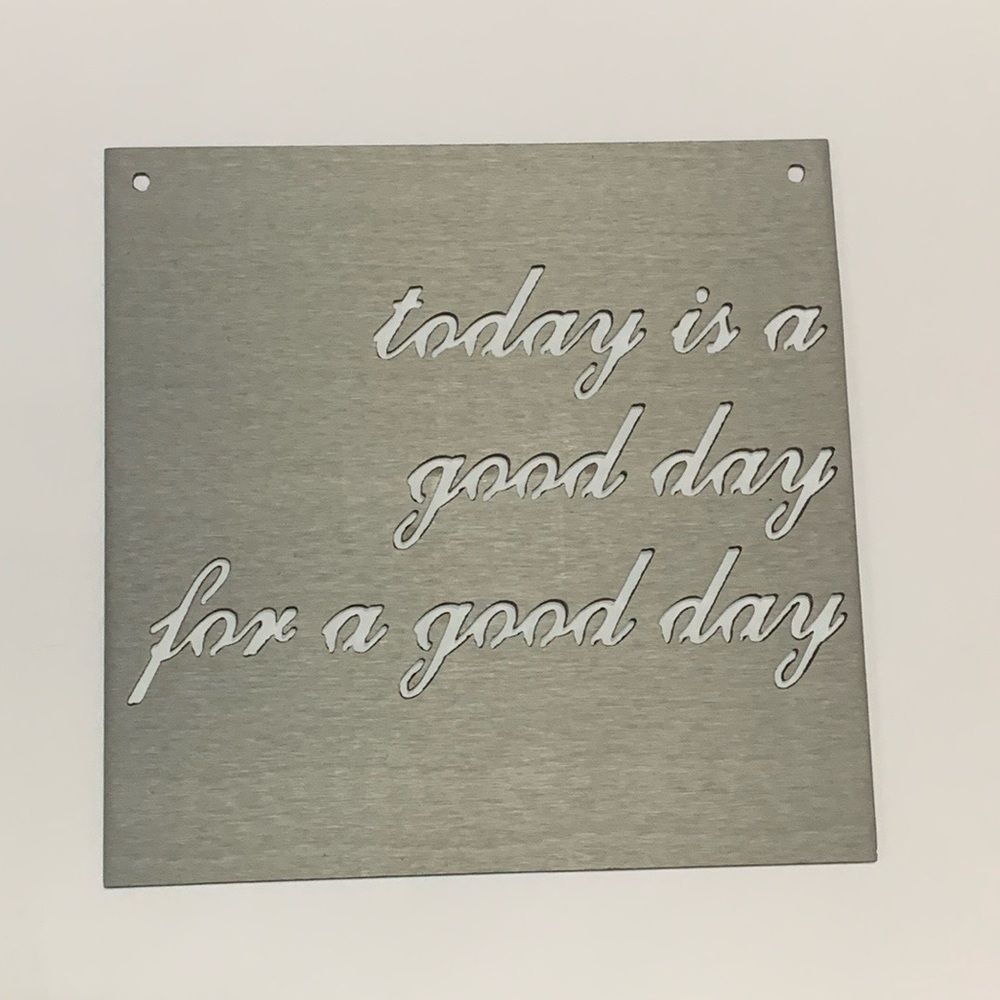 Magnolia Market | “Today is a good day for a good day” Metal Sign, New with Box